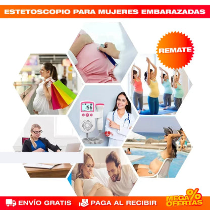 MONITOR DE RITMO CARDIACO FETAL DOPPLER