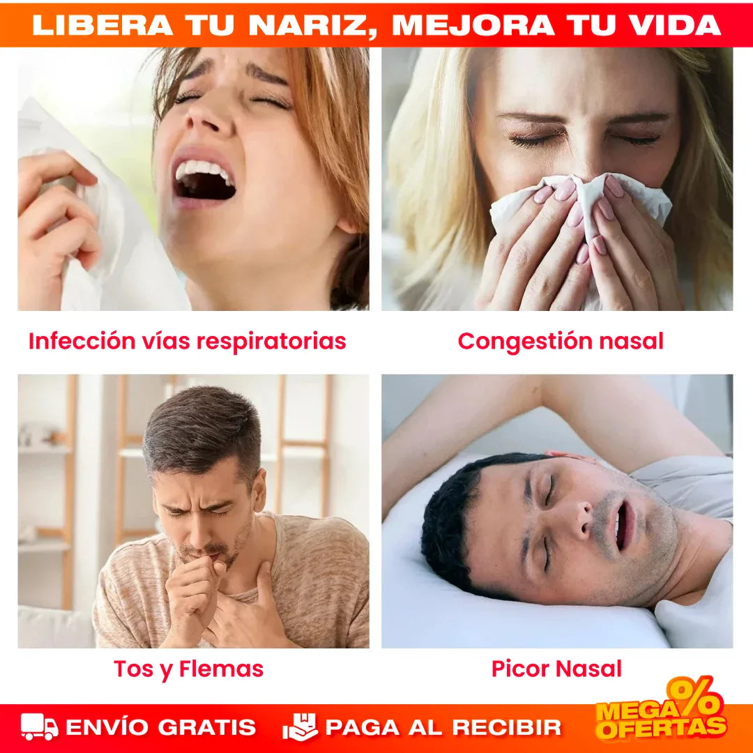 SET DE TIRAS NASALES MAGNÉTICAS ANTIRRONQUIDOS Y DEPORTIVAS