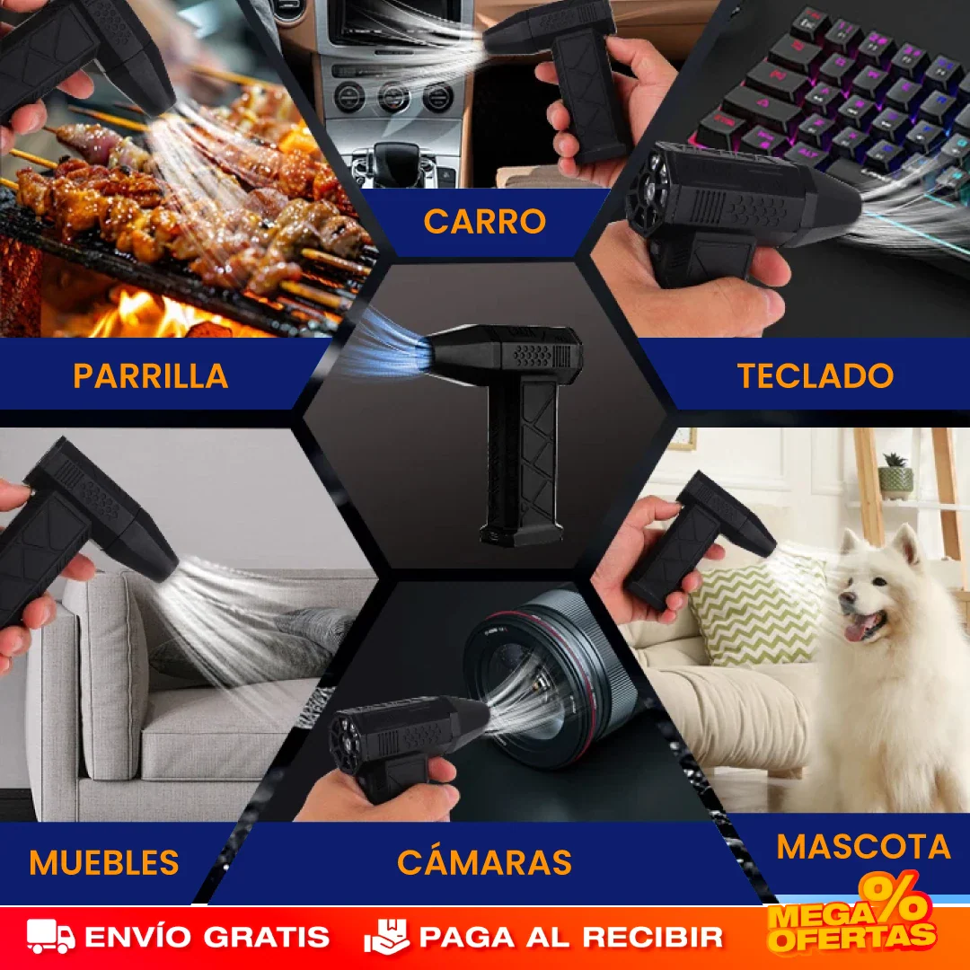 VENTILADOR SOPLADOR TURBO JET