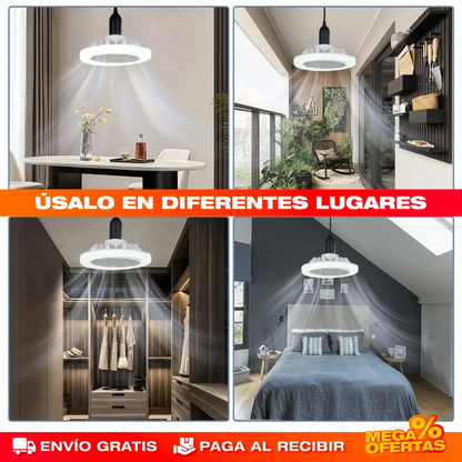 LumiFan™ - VENTILADOR Y LÁMPARA DE TECHO 2 EN 1