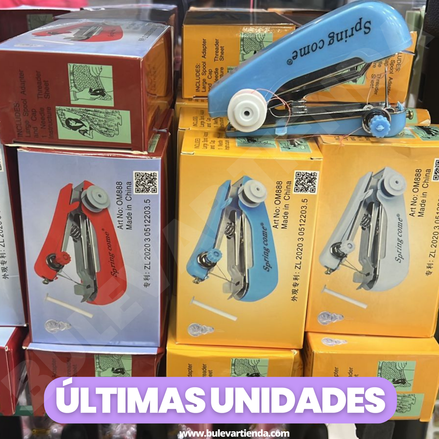 MINI MÁQUINA DE COSER VIAJERA