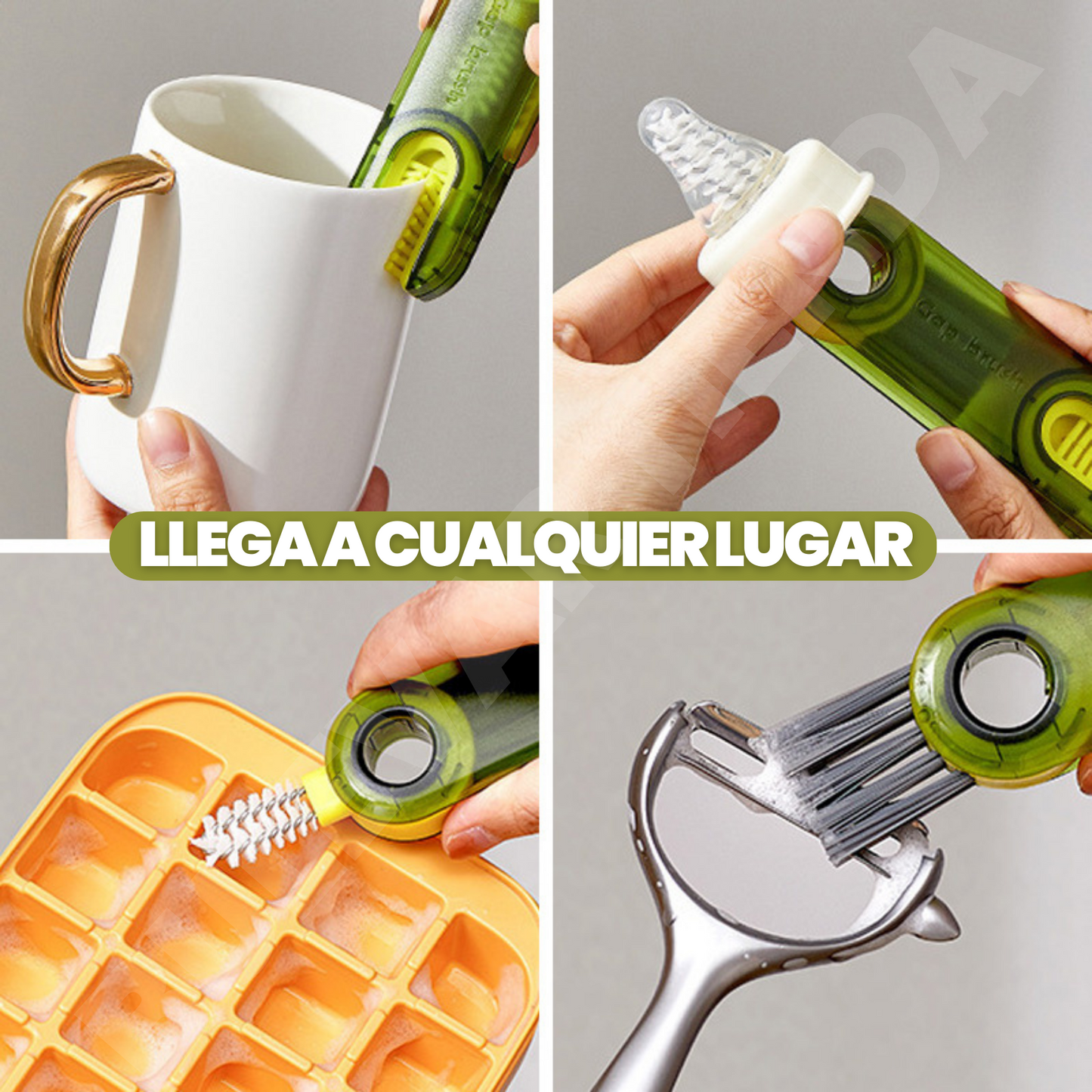 PROMO 2x1 CEPILLO DE LIMPIEZA MULTIFUNCIONAL 3 EN 1