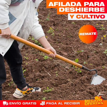 AZADA TRIANGULAR DE JARDINERÍA