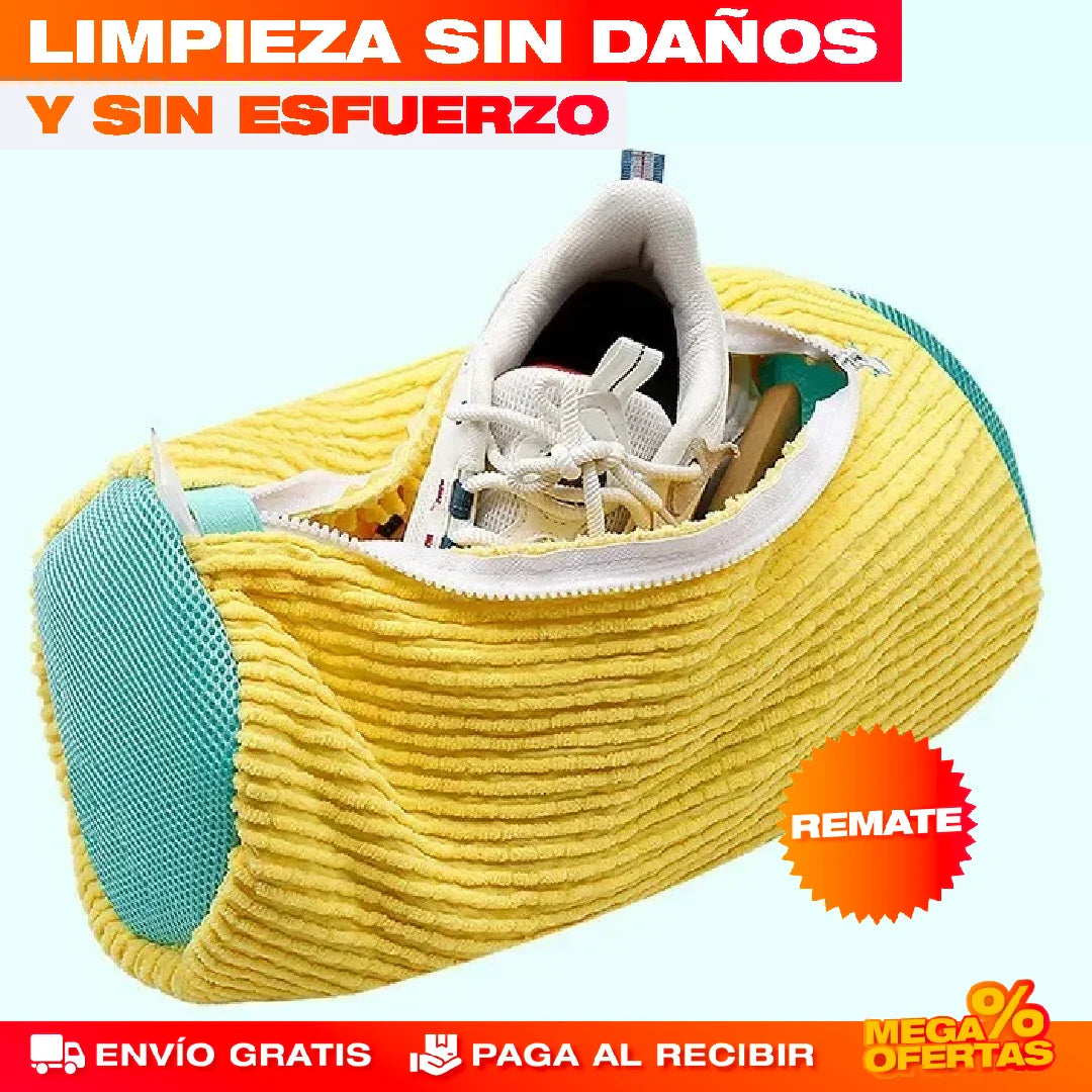 2x1 BOLSAS PARA LAVAR ZAPATOS EN LAVADORA