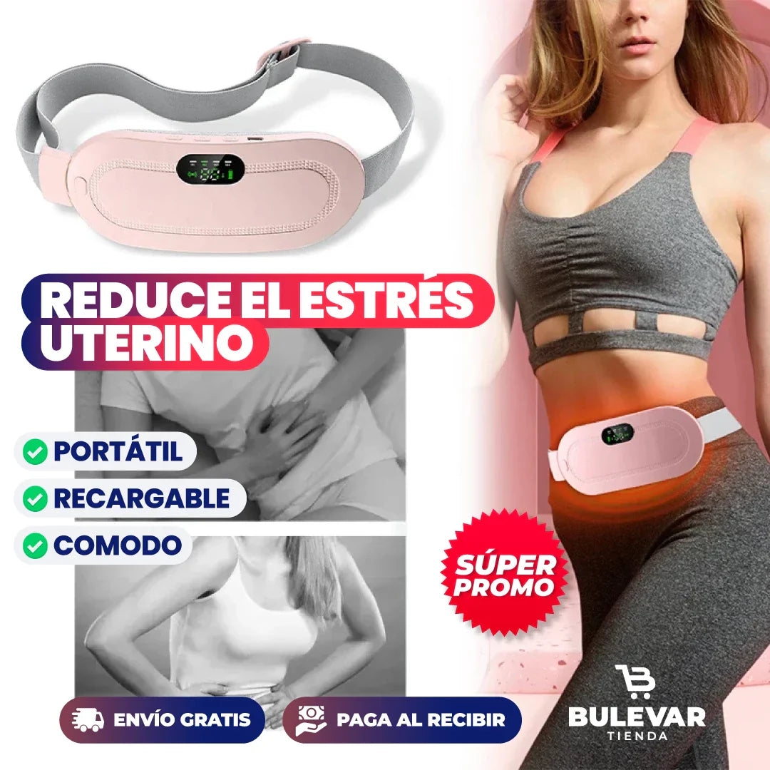 CicloZen™ - CINTURÓN MASAJEADOR TÉRMICO PARA CÓLICOS