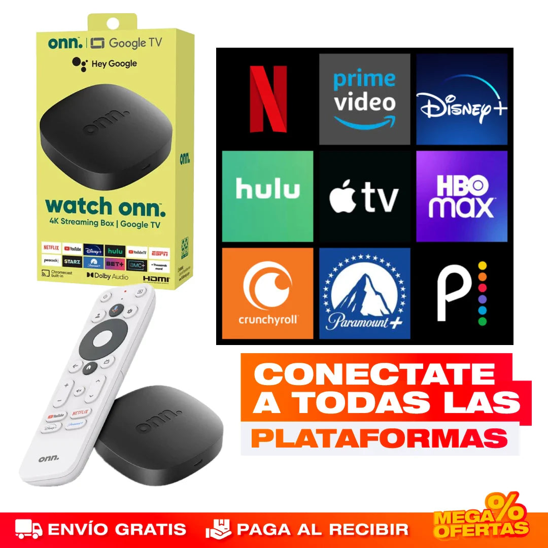 WATCH ONN TV BOX 4K