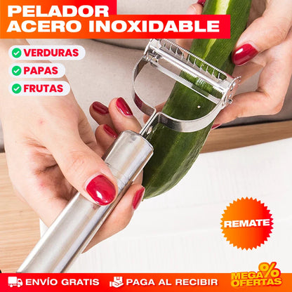 RALLADOR Y PELADOR DE VERDURAS MULTIFUNCIÓN