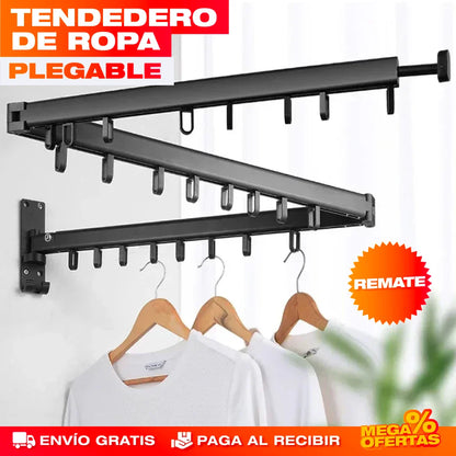 GANCHO TENDEDERO RETRÁCTIL DE ALUMINIO (Alta Calidad)