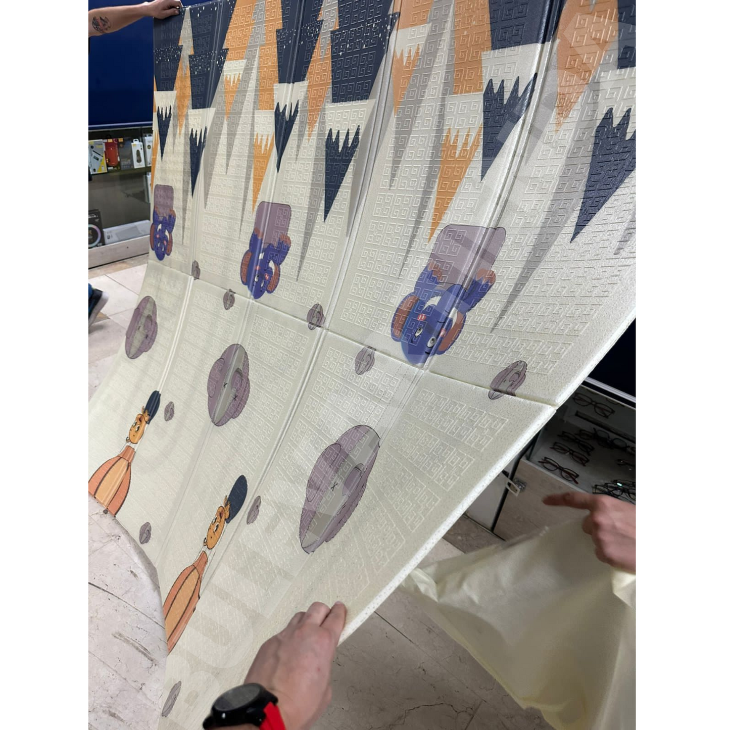 TAPETE DE GATEO PARA BEBÉS ANTI GOLPES