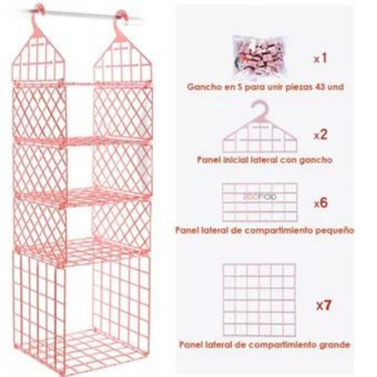 ESTANTERIA DE ALMACENAMIENTO COLGANTE PLEGABLE