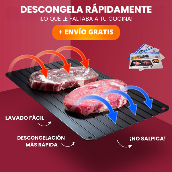 BANDEJA DE DESCONGELACIÓN RÁPIDA