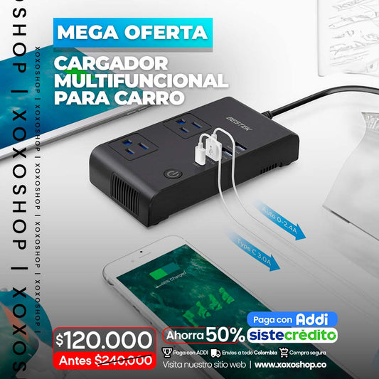 inversor de corriente para carro