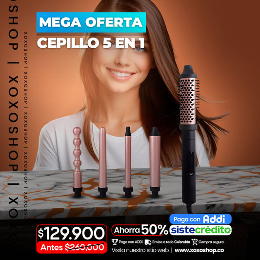 Nuevo cepillo 5 en 1 viral