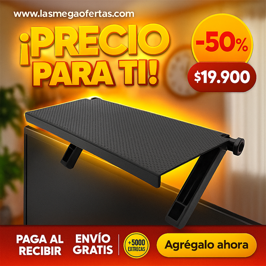 Soporte Tv Mesa Repisa Modem Multifuncional