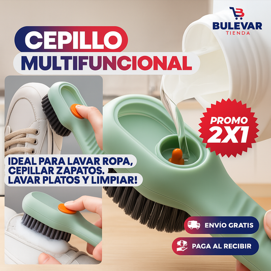 (2X1) CEPILLO MULTIFUNCIONAL PAGA UNO LLEVA DOS