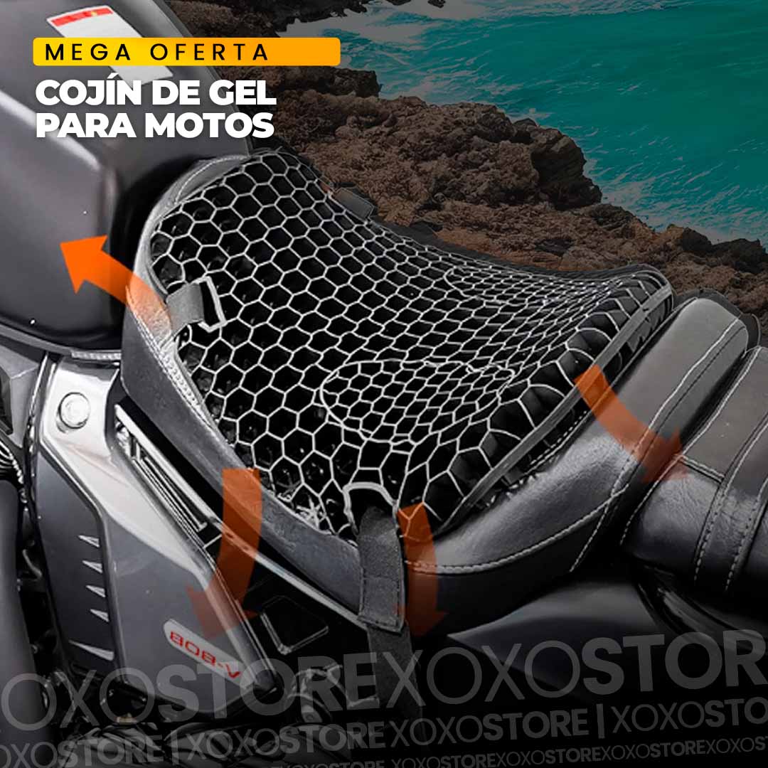 Cojin de gel para motos