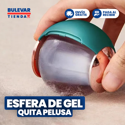 ESFERA DE GEL QUITA PELUSA REUTILIZABLE
