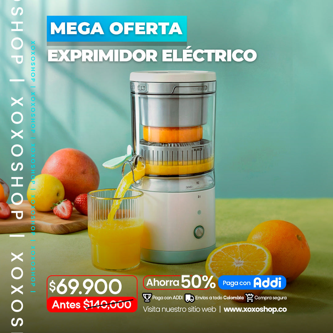 Exprimidor de jugo electrico