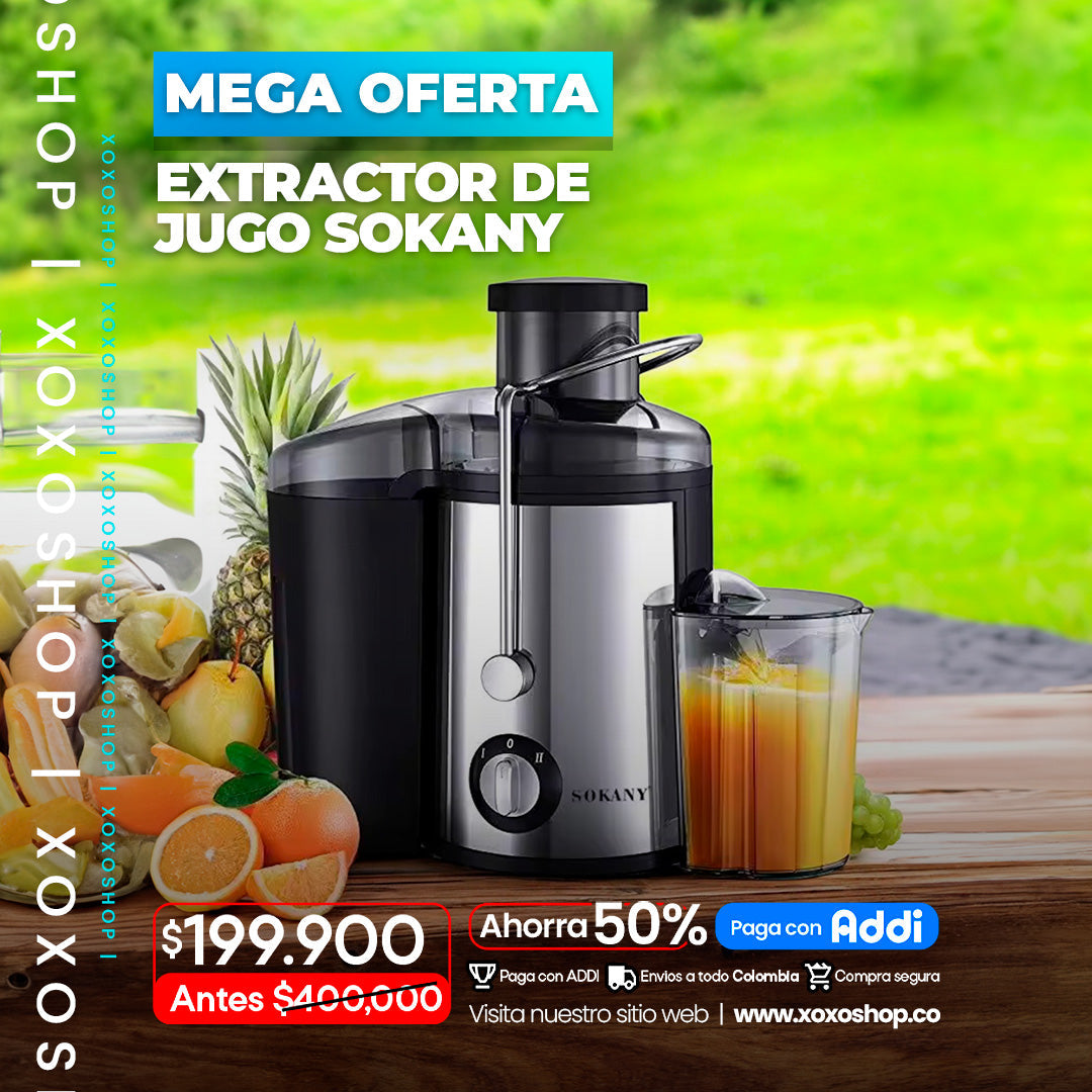 Extractor de jugo sokany