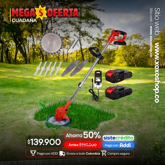 Cortadora de cesped podadora