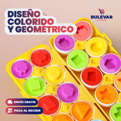 JUGUETE MONTESSORI EN FORMA DE HUEVO