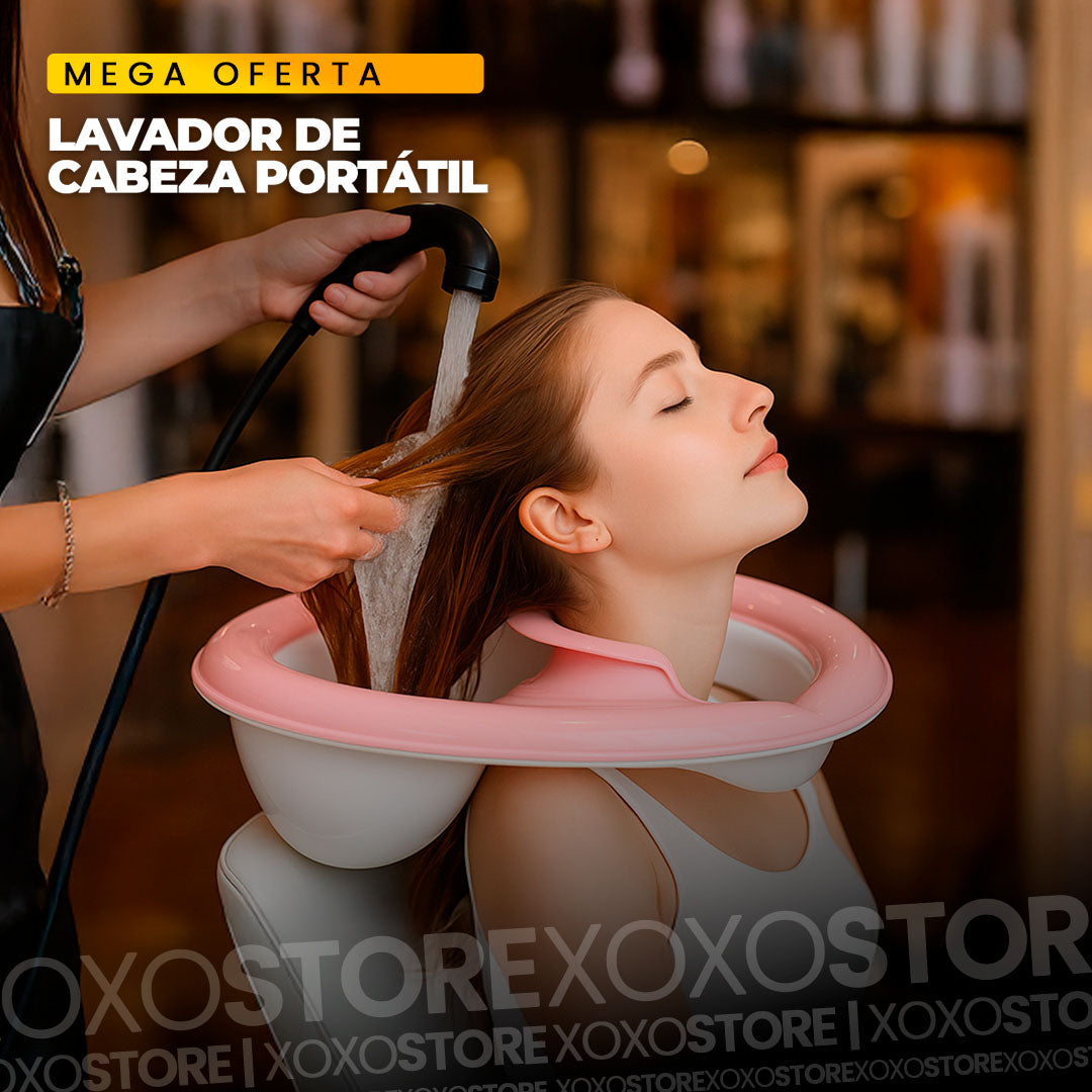 Lavador de cabeza portatil