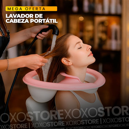 Lavador de cabeza portatil