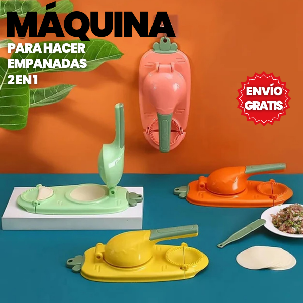 MÁQUINA PARA HACER EMPANADAS 2 EN 1