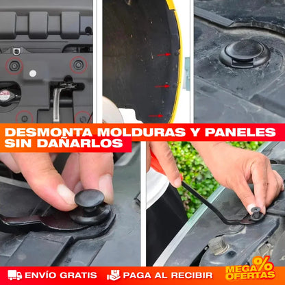 KIT PROFESIONAL DE PINES Y HERRAMIENTAS AUTOMOTRICES 725 PCS