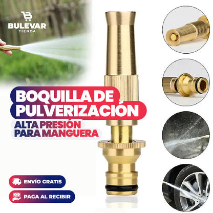 BOQUILLA DE PULVERIZACIÓN, ALTA PRESIÓN PARA MANGUERA