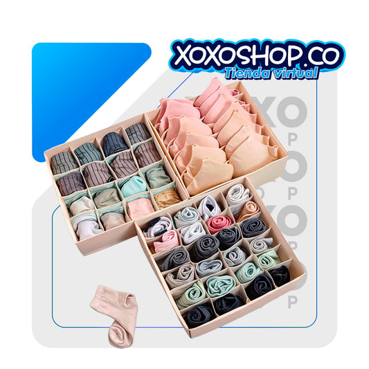 Organizador de ropa interior por 4 unidades