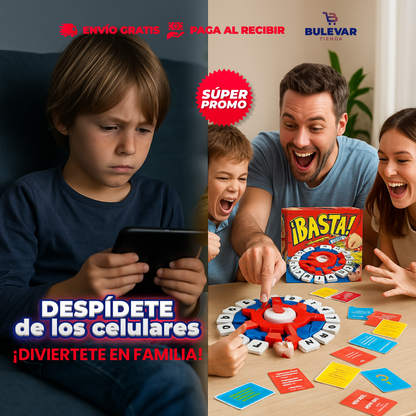 ¡BASTA YA! - JUEGO DE PALABRAS RÁPIDO, EDUCATIVO Y DIVERTIDO.