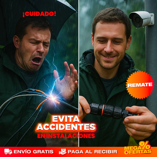 CONECTORES DE CABLES IMPERMEABLE IP68