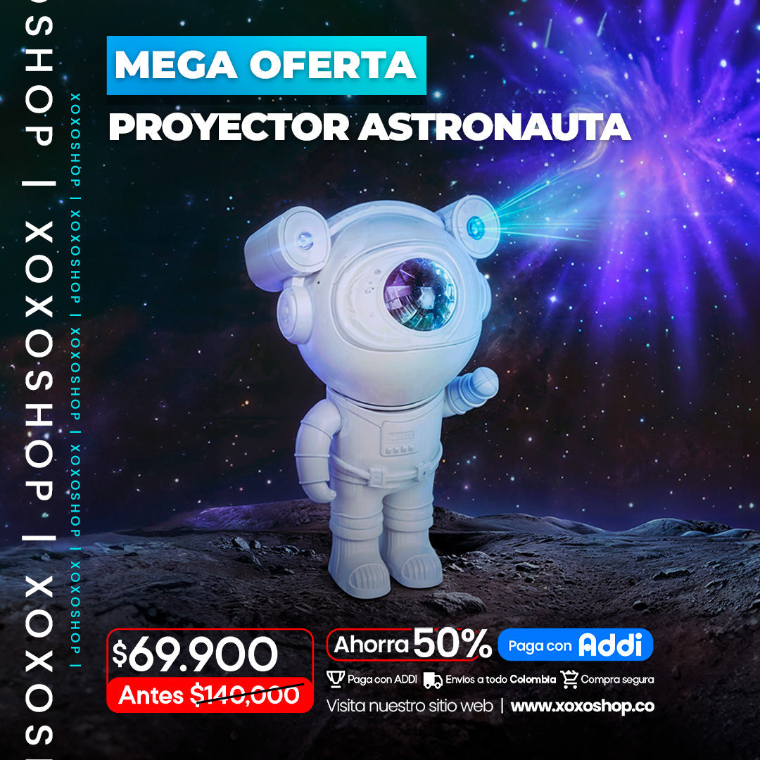 ASTRONAUTA PROYECTOR DE PIE