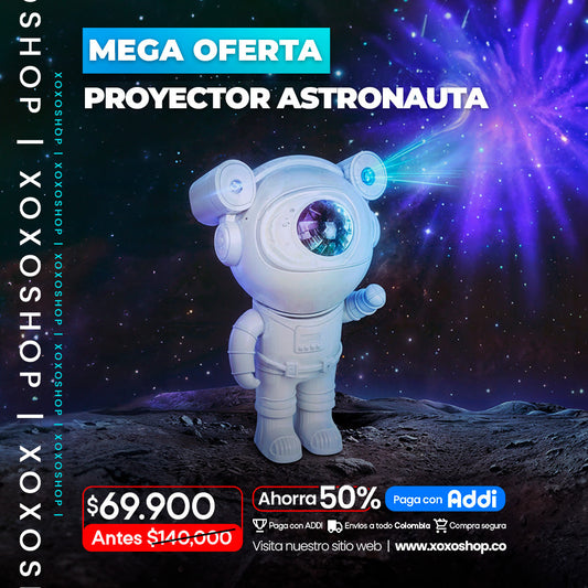 ASTRONAUTA PROYECTOR DE PIE
