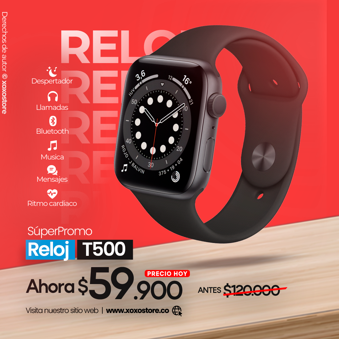 RELOJ T500