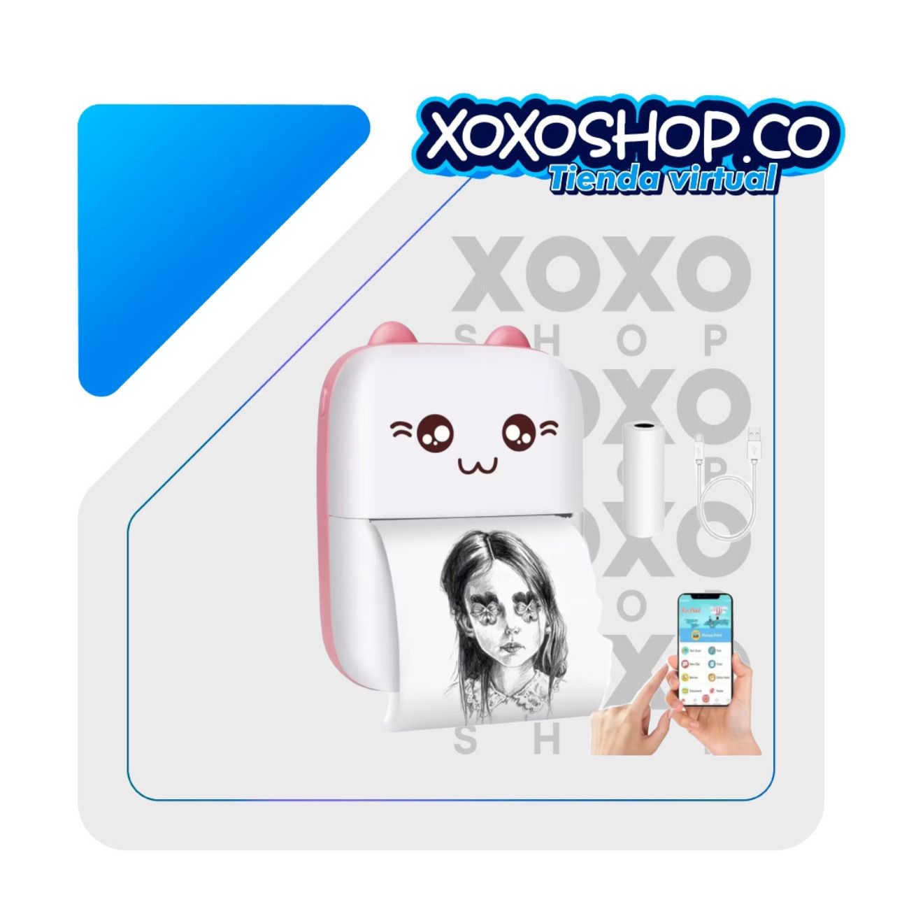 Mini impresora portatil