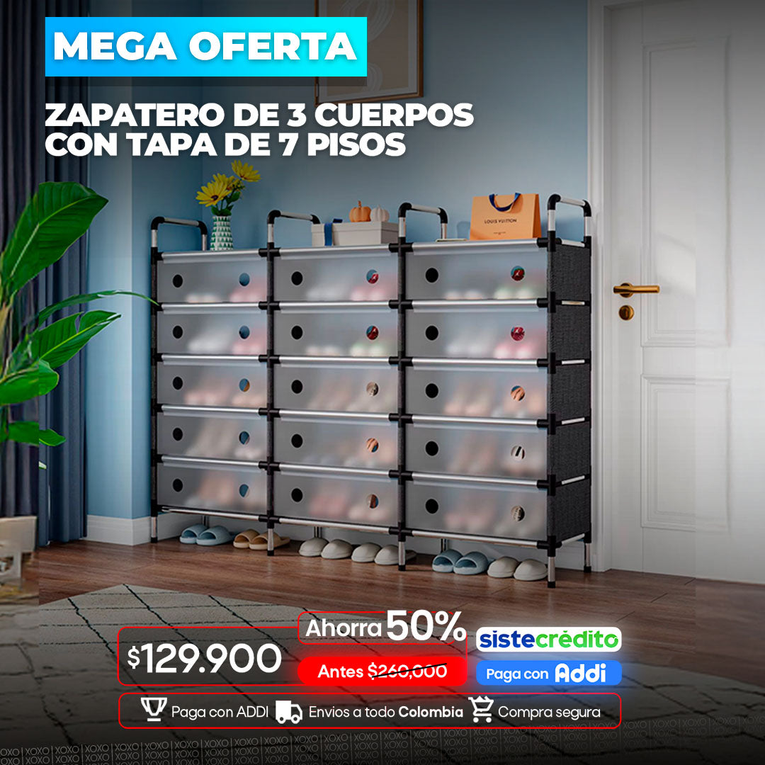 Zapatero con  tapa de 3 cuerpos ENVIO GRATIS