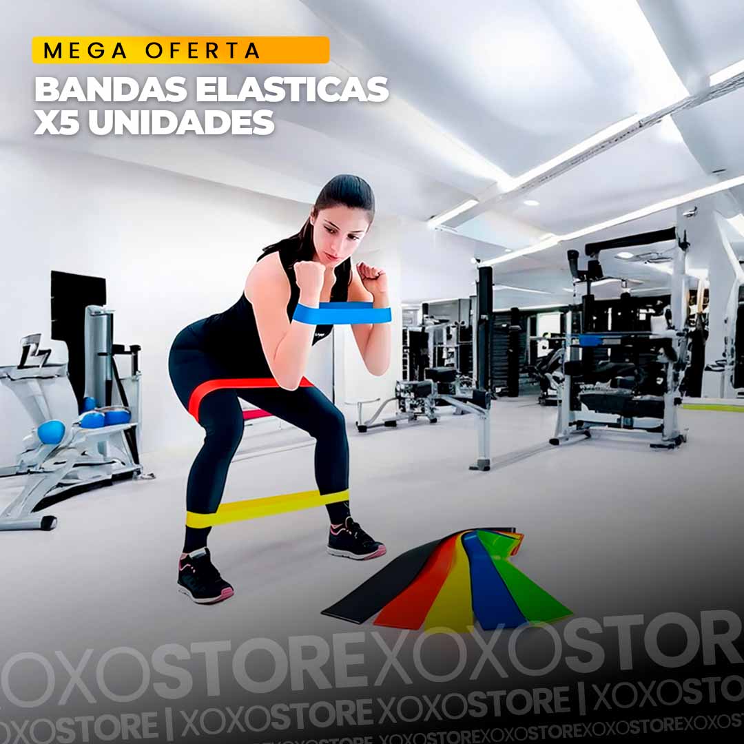 BANDAS ELASTICAS X 5 UNIDADES