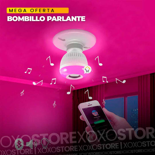 BOMBILLO PARLANTE BLUETOOTH