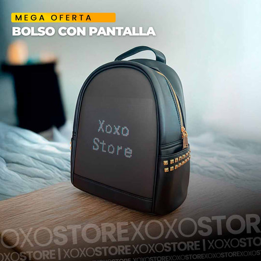 Bolso con pantalla Led mas bateria