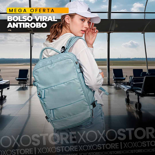 Bolso viral con puerto carga usb IDEAL PARA VIAJES