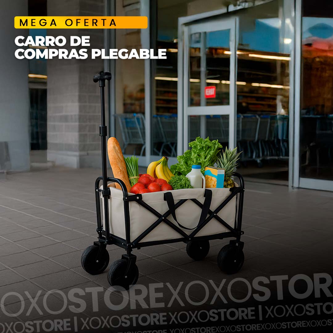Carrito plegable de compras