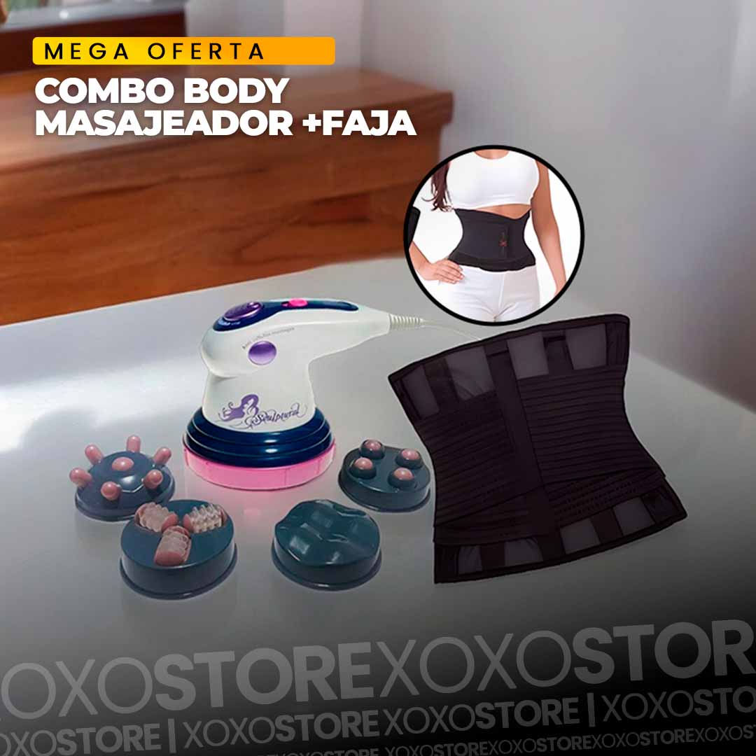 Combo masajeador infrarrojo + faja