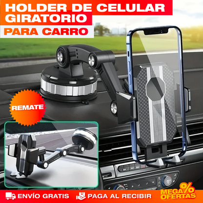 SOPORTE HOLDER PREMIUM GIRATORIO PARA CELULAR