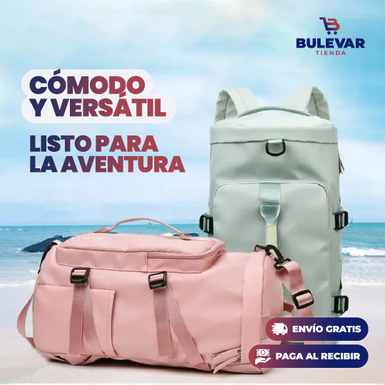 BOLSO GRANDE DE VIAJE - MORRAL MULTIFUNCIONAL