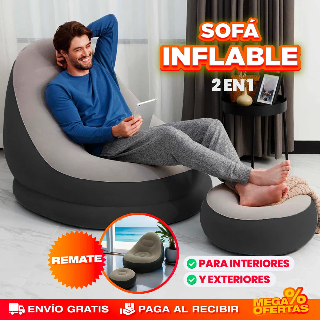SOFA INFLABLE 2 EN 1