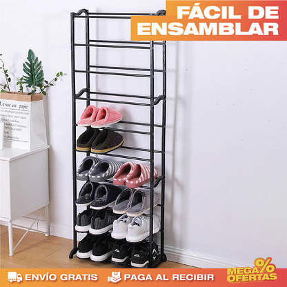 PROMO 2X1 ORGANIZADOR DE ZAPATOS 10 NIVELES