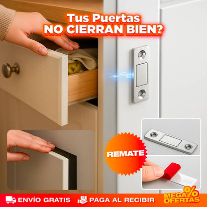 SET X10 CIERRES MAGNÉTICOS ULTRAFINOS