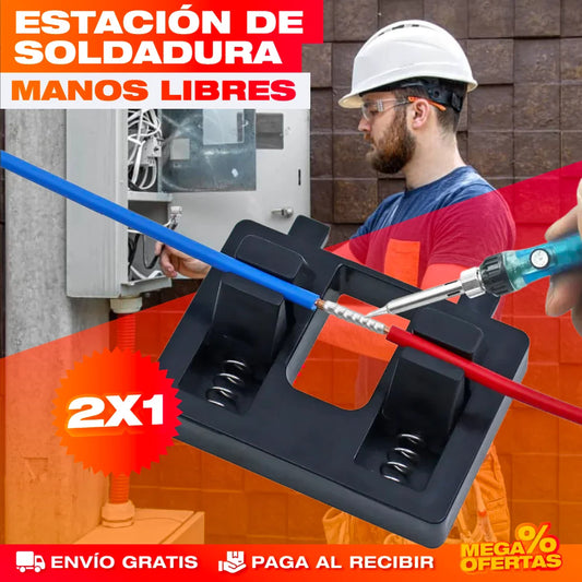 PROMO 2X1 ESTACIÓN ACCESORIO SOLDADURA MANOS LIBRES